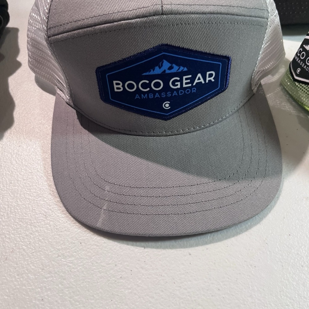 Boco Gear Men's Running Hats (5 Different) Snap‎ Back Adjustable Cooling EUC - Picture 2 of 16